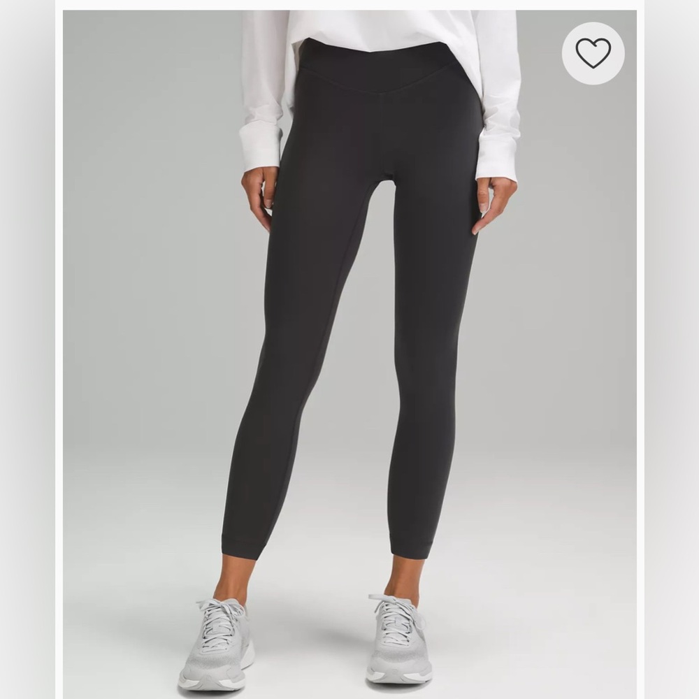 NWOT Lululemon Wunder Under SmoothCover High-Rise Tight 28" - Graphite Grey
